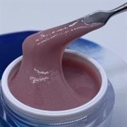 Гель INTRIGA Color Elite 15г тон 01 пыльно-розовый с блесткой опал